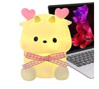 Générique Lampe en silicone, veilleuse mignonne,Veilleuse Petit Dragon en Silicone Souple - Veilleuse LED pour, veilleuse créative en forme d'animal pour