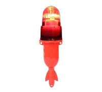 Générique Lampe Flash Pêche - 21x5,8cm Stroboscope LED, Signal Sécurité | Appât Lumineux Étanche, Tube Substitut pour Kayak Nautique Bateau Ponton Bouée Eau Douce Salée