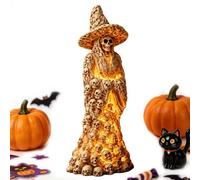 Générique Lampe Halloween Lampe LED Crâne Effrayant À Piles