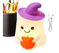 Générique Lampe Lampe Fantôme Mignon Colorée Rechargeable et Portable