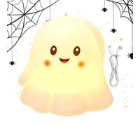 Générique Lampe Lampe Fantôme USB Rechargeable Portable Mignonne Colorée