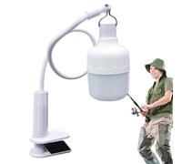 Générique Lampe LED à Clip pour l'extérieur,Ampoule Rechargeable à Clip,Lampe de bureau à ampoule rechargeable - Lumière portative rechargeable lumineuse superbe de tente pour la randonnée pédestre
