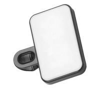 Générique Lampe LED à Pince Compacte pour Selfie Éclairage Vidéo Réglable, Lumière Selfie Portable pour Streaming en Direct et Éducation en Ligne