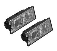 Générique Lampe Led Plaque Immatriculation ArrièRe, 8200480127, 265108474R Éclairage de plaque d'immatriculation avec ampoule Utilisation adaptée pour Renault Clio III 3D 2006.09