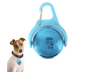 Générique Lampe LED pour - Lumières pour chiens avec changement de couleur - Lampe de collier pour animaux de compagnie à clipser la nuit, lumières pour chiens pour la marche