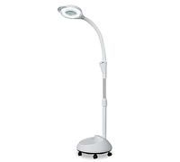 Générique Lampe médicale sans Ombre, Lampe d'examen médical, Lampe d'éclairage médical Chirurgical Mobile, Lampe d'examen LED réglable en Hauteur, grossissement Huit Fois