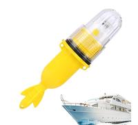 Générique Lampe pour Filet de pêche,Stick Lumineux De Signalisation Imperméable - Éclairages LED de Pêche,Convient pour Le Kayak, Les Bouées Marines, Bateaux, Pagaies, l'eau Douce, l'eau Salée Et Le
