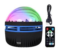 Générique Lampe Projecteur Vague - LED Projecteur Étoilé Avec 3 Modes De Couleurs Et Telecommandé - Ambiance Chambre Pour Decoration Chambre/Fête/Gaming Pour Enfant, Adult