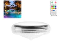 Générique Lampe Solaire Piscine Flottante, Lumiere Piscine Flottante, 9 Couleurs, 3 Niveaux De Réglage De La Luminosité, 3 Modes De Synchronisation, Classe D'étanchéité Professionnelle IP68 (1 PCS)