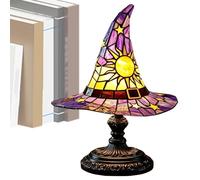 Générique Lampe Sorcière | Résine Alimentée par USB Décor | Lumière de Sorcière Décorative Effrayante | pour Maison Salon Chambre Intérieur Bureau Appartement Dortoir Ferme Table de Chevet