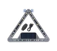 Générique Lampe stroboscopique,Éclairage triangulaire clignotant avec articulation rotative | Lampe à LED stroboscopique - pour Camion SUV Remorque Usage Extérieur Autoroute Conduite Nuit Dépannage