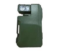 Générique Lampe Torche de Poche | Lampe Plate - Torche Portable Aimantée Lumière Vive pour Réparation Quotidienne Randonnée Pêche Sécurité Aventure Éclairage d'Urgence