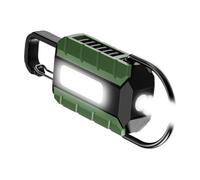 Générique Lampe Torche LED Porte-Clés, Rechargeable par USB Lampe Torche Miniature Porte-Clés, Éclairage Accroche-Clé pour Voyage Randonnée Camping Aventure Travail