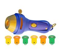 Générique Lampe Torche Projecteur pour, Éducatifs 6 Thèmes pour Petits - Projecteur pour Filles Garçons | pour Garçons Maison Maternelle Chambre Voyage Camping Route Anniversaire