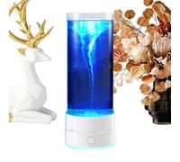 Générique Lampe Tornade,Lampe de Table Multicolore Relaxante et Ludique | Décor Naturel avec Effet Tourbillon Lumineux | Pour Maison Bureau Chambre Séjour et Appartement