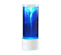 Générique Lampe Tornade | Lampe de Table Multicolore Relaxante et Ludique,Décor Naturel avec Effet Tourbillon Lumineux | Pour Maison Dortoir Bureau Salle D'Étude Chambre Salon