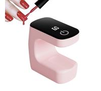 Générique Lampe UV pour Gel Ongles | Lampe à Ongles Miniature,Mini Dispositif de Manucure pour Maison Voyage Ateliers Activités Dames Professionnels Occupés