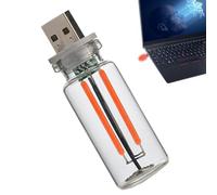 Générique Lampe Verre Pour Bureau,Vintage LED Commande Tactile Éclairage Chaud - Lampe Ambiance Anti-Éblouissement Gradable - Pour chambre, bureau, chambre d'enfant, cuisine, intérieur