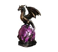 Générique Lampes Animalières - Figurine décorative en résine œuf de dragon - Lampe de Table USB Originale Animal,pour Salon Entrée Chambre Table de Chevet Nuit Basse Bibliothèque Étagère