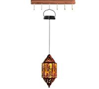 Générique Lampes De Jardin D'Extérieur - Lampe Lanterne Décorative Portable Étanche - Lumières Décoratives De Jardin En Métal | Pour Pelouse Patio Sentier Entrée Et En Plein Air Dehors