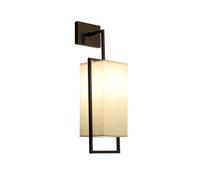 Générique Lampes de lecture murales modernes avec lanterne en tissu, éclairage de chevet for chambre à coucher, salon, couloir
