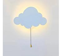 Générique Lampes murales modernes, Lampe murale de chevet avec port USB et piles AA, interrupteur à glissière, motif animalier étoile, for chambre d'enfant(Warm Light)