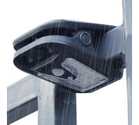 Générique Lampes Solaires Clipables | Lampe Torche USB Électrique - Lampes à Pince Solaires 4 Modes,pour Clôture Terrasse Jardin Balcon Allée Escalier Chemin Grillage Pelouse