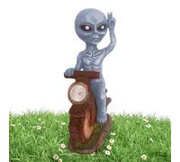 Générique Lampes Solaires De Jardin,Éclairage D'Ambiance en Résine - Lampes Solaires Chemin Statues Extérieures | pour Femme Maman Grand-Mère Maison Pelouse Terrasse Porche