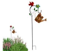 Générique Lampes Solaires De Jardin | Éclairage de Jardin Solaire Étanche,Luminaires de chemin en forme d'arrosoir à oiseaux,Pour Pelouse Terrasse Porche Chemin Promenade Aménagement
