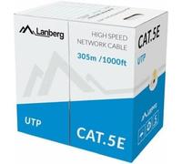 Câble Réseau Rigide UTP 6ème Catégorie Lanberg LCU5-10CC-0305-Y 305 m Jaune