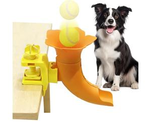 Générique Lance-Balles pour Chien | Jeu Longue Distance Anti-Dérapant et Réglable,Lanceur De Balle De Tennis pour Petits Chiens | pour Maison Appartement Jardin Parc