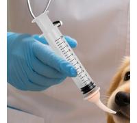 Générique Lance-Pilules pour Animaux - Seringue à Comprimés pour Chats 12 ML | Biberon Souple à Ouverture Ergonomique pour Nourriture Liquide et Hydratation - Utilisation Quotidienne, Voyage et