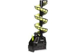 Générique Lanceur De Balles De Tennis Portable, Machine À Balles Automatique 33 Balles, Réglable Vitesse Et Rotation, Topspin/Backspin, avec Télécommande
