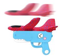 Générique Lanceur Planeurs Mousse Dinosaure, Nouveauté Pistolets Catapultes Dinosaure, Drôle Jouet Avions Dinosaures Mousse pour en-fants, Lanceurs Avions Dinosaures Légers, pour Garçons & Filles