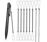 Générique Lanière Élastique et en Plastique 8 Pièces pour Stylo Tactile Cordon à Ressort Anti-Perte Solution Pratique et Polyvalente pour Bureau Maison