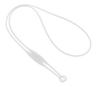 Générique Lanière Magnétique en Silicone Souple Blanche Cordon de Sécurité Anti-perte , Accessoire de Auditive Confortable pour Bouchons D’oreille pour Sommeil et Travail , Port