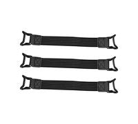 Générique Lanière pour téléphone avec Boucle, Cordon de téléphone résistant aux Chutes, dragonne de sécurité en Nylon Noir 3pcs pour téléphones Portables, Utilisation à Une Main et Prise en