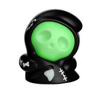 Générique Lanterne Fantôme - Lumière LED Fantôme Halloween 3 Couleurs | Lampe Portable Décorative avec Roues à Friction pour Maison Chambre Enfant Lit Mur
