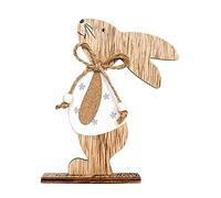 Générique Lapin de Pâques,Décoration en Bois,Mignons Décorations de Pâques,pour la Maison Fête de Pâques Cadeaux,D'artisanat de Lapin pour Ornements de Le Jour de Noël