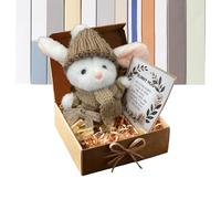 Générique Lapin en Peluche, Compagnon pour Câlins - Petits Jouets en Peluc he - pour Fille Garçon Anniversaire Noël Pâques Saint-Valentin Intérieur Bureau Canapé