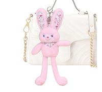 Générique Lapin en Peluche,Douce Et Mignonne - Peluche Lapin Douce - pour Décoration De Sac À Dos, Sac À Main, Cabas, Saint-Valentin, Anniversaire, Fêtes, Déplacements, Voyages, Réunions, École