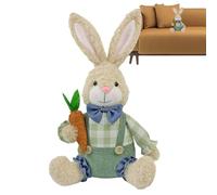 Générique Lapin en Peluche Doux - Mignon et Doux, Objet de Collection Printanier | Décoration de Lapin de Pâques - pour Petite Amie Hommes Femmes Garçons Filles Jeunes Adolescents Fils Fille Famille