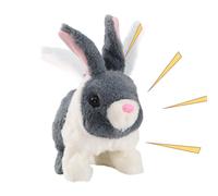 Générique Lapin en Peluche électrique - Figurine animée en Tissu ABS de 6,69 Pouces | Figurine de Marche avec Mouvement de Saut, Plaisir de Jeu, Divertissement pour, Cadeau interactif pour | Cha