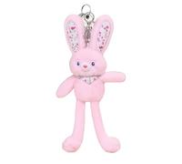Générique Lapin en Peluche,Mignon Ornement Porte-clés Doux | Peluche Lapin Douce | pour Sac à Main, Portefeuille, Cabas, Ainsi Que pour Les Anniversaires, Voyages, Vacances Et