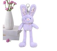 Générique Lapin en Peluche | Porte-clés Doux et Mignon, Accessoire de Sac - Porte-clés Lapin en Peluche de Sac - pour Décoration Sac à Dos Sac à Main Cadeaux Anniversaire Fêtes Voyages École
