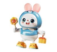 Générique Lapin Jouet Électrique - Dansant avec 48 Chansons | Robot Interactif, Favorise Le Mouvement des - Jolie Décoration pour Table De Chevet, Motivation Éducative Au Mouvement