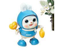 Générique Lapin Robot Sauteur - Gadget Créature à Piles, Machine Sonore et Lumineuse, Outil d'apprentissage du Mouvement, Fête d'enfant, Salle de Jeux, Salle de Jeux, Bureau | Jouet Ludique