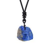 Générique Lapis Lazuli Necklace - 3cm Natural Crystal | Crystal Hand