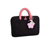 Générique Laptop Case Notebook Organizer with Flower Pendant