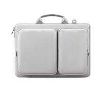 Générique Laptop Case, Waterproof Laptop Bag, Lightweight Build Secure Closure Modern Look Padded Handle, Shoulder Bag Briefcase for Computer, Charger, Cables 6.93x12.6x1.18 Inches